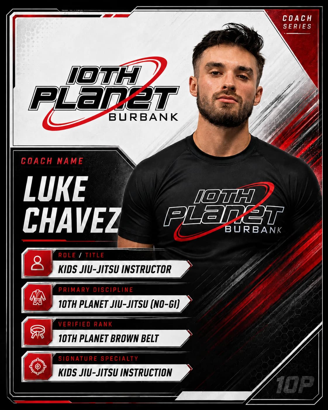 Luke Chavez, 10th Planet Burbank coach